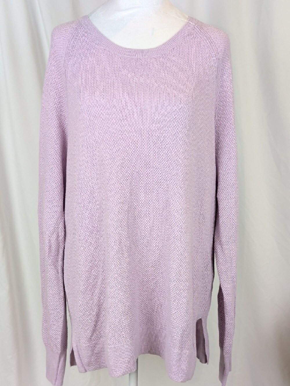 GAP NWT Lilac Fine Knit Soft Sweater L